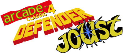 Arcade Classic 4: Defender and Joust logo for GameBoy